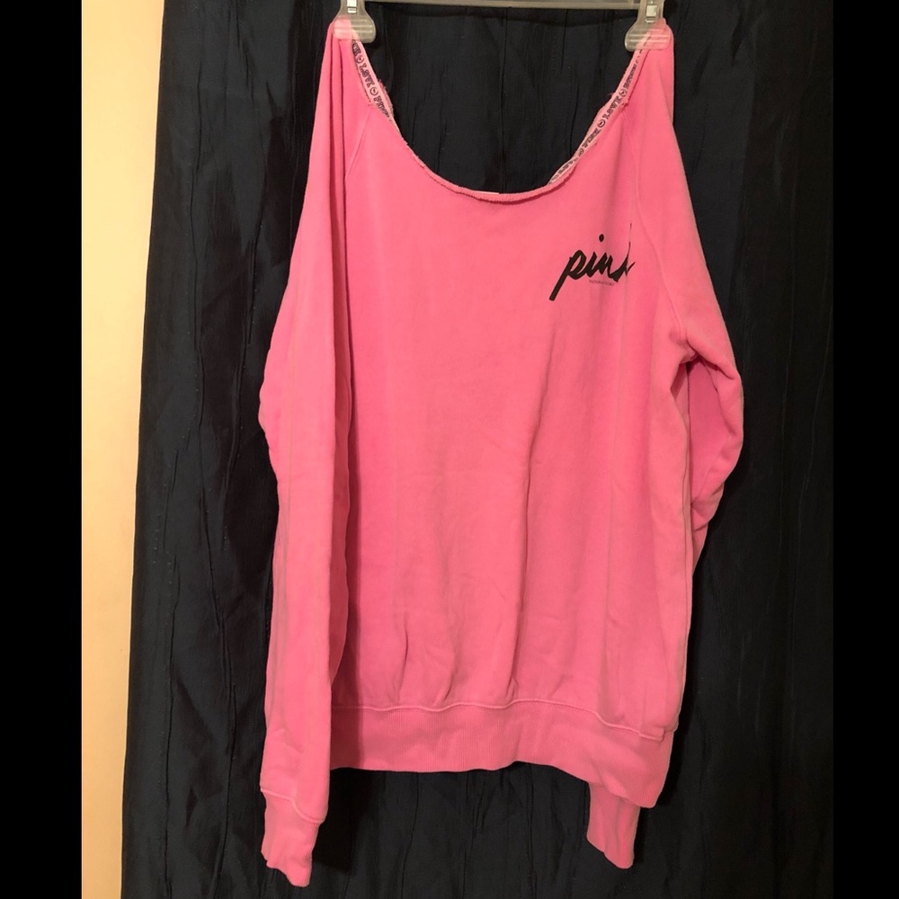 Oversized PINK VS sweater